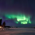 Luleå : Northern lights snowmobile tour - The Snowmobile Route in the Arctic Night
