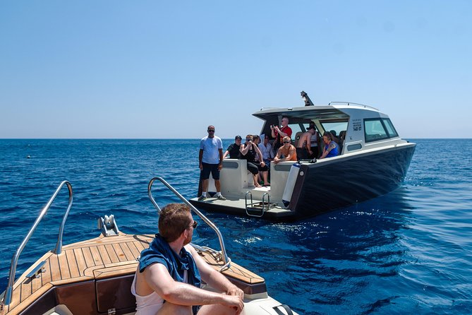 Luxury Boat - Blue Cave From Split Island-Hopping Full-Day Cruise, Hvar, Vis - Exploring the Blue Cave on Bisevo Island