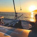 LUXURY Catamaran Sunset and Wine cruise - The Experience of the Small Group Setting