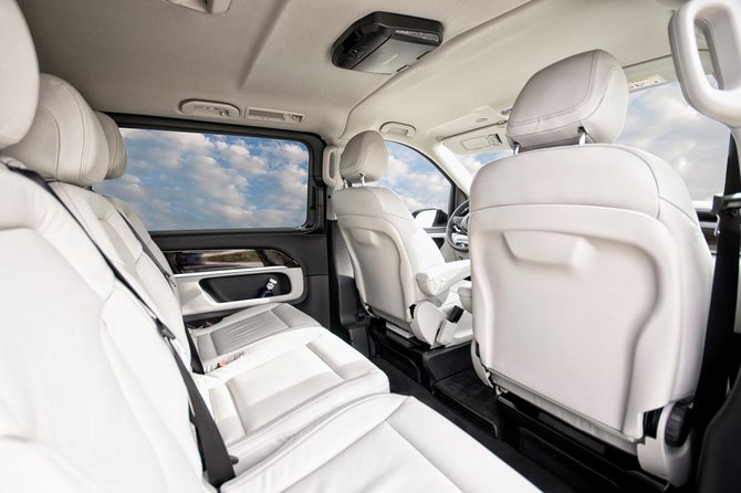 Luxury Van from Cannes, Monaco or Cap d Antibes to Nice Airport - Travel in Style in a Fully Equipped Mercedes Van