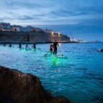 LUZ Sunset in SUP with Aperitif and light show - Gliding Across the Waters While Watching the Sun Set