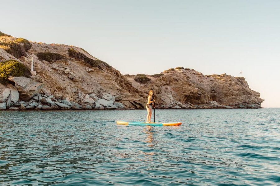 Lygaria Beach: Stand-up Paddle Board (SUP) with or w/o E-Fin - The Location and Setting at Ligaria Bay