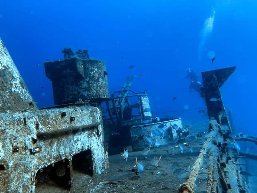 Madeira: 4-hour Scuba Dive from Porto Santo Island - The Sunken Ship Madeirense: An Artificial Reef for Advanced Divers