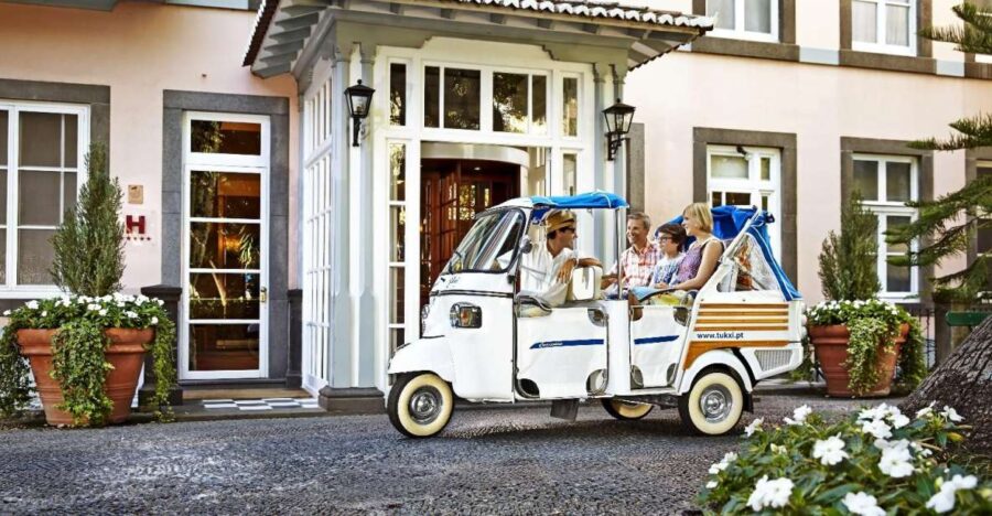 Madeira: Botanical Garden in a Tuk-Tuk Tour - Pickup and Drop-Off in Funchal or Cruise Port