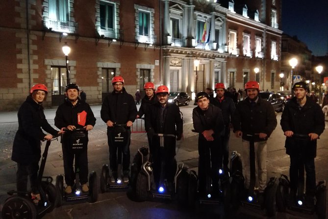 Madrid 1.5 Hour Segway Night Tour (last tour of the day) - Exploring the Templo de Debod at Night