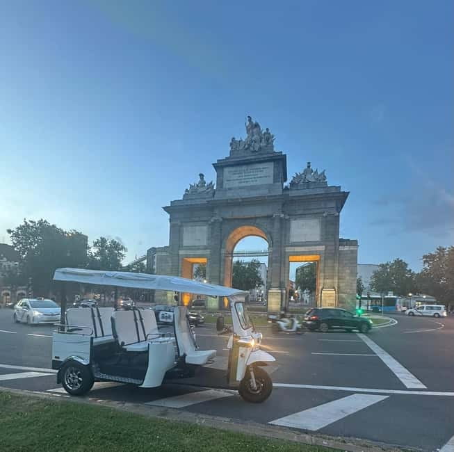 Madrid: 1 hour Highlight City Tour By Eco Tuk Tour - Starting Point at C. de Vergara, 3 in Madrid