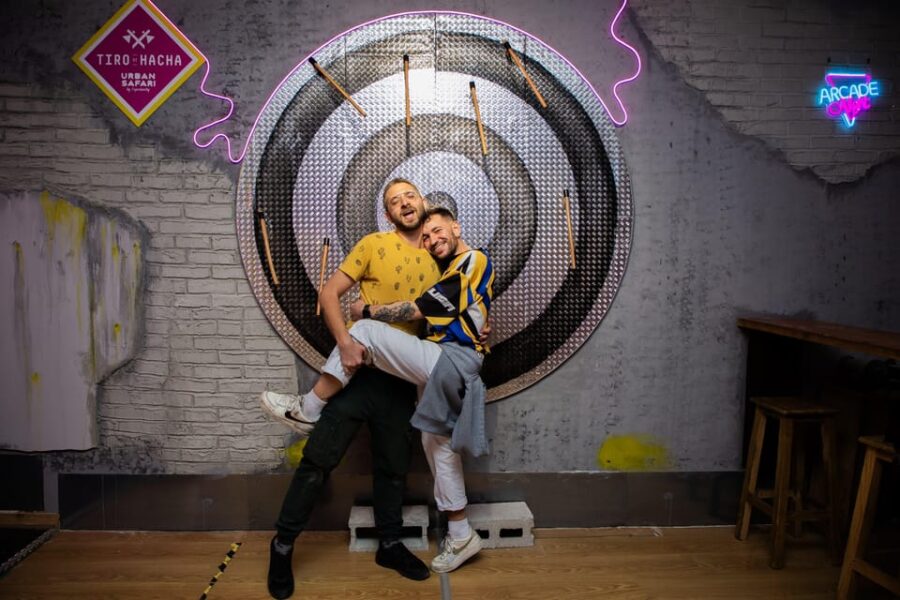 Madrid: Axe Throwing Challenge - The Location and Meeting Point in Madrid