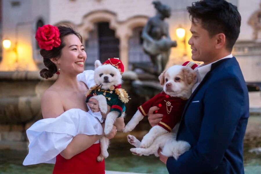 Madrid: Flamenca Photoshoot with Dress and Props - Changing into the Vibrant Flamenca Dress