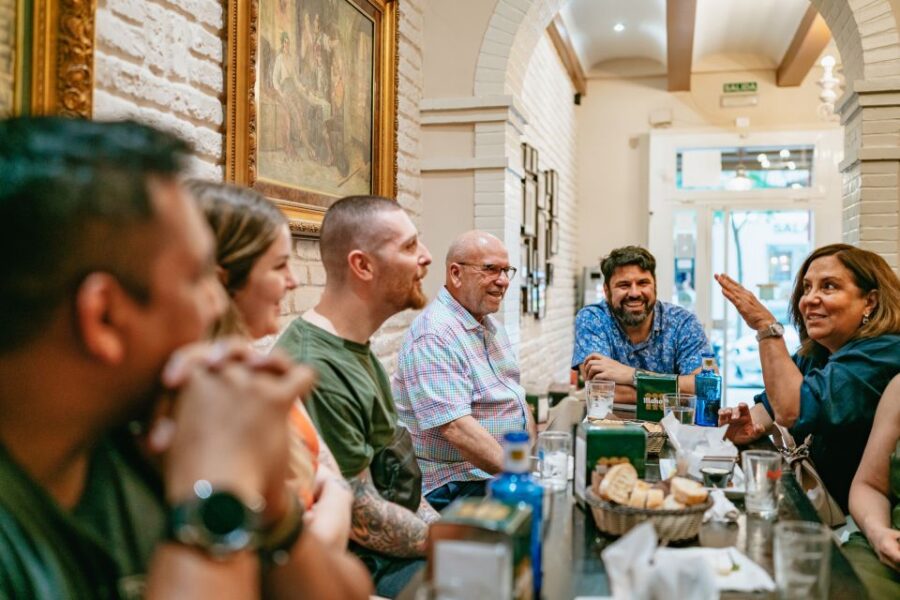 Madrid: Food & Wine Tour with 10 Tapas & 4 Drinks Included - Starting Point and Meeting Details in Madrid