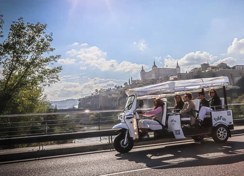 Madrid: Guided Electric Tuk Tuk Tour - Exploring Madrids Historic Streets on a Compact Electric Ride