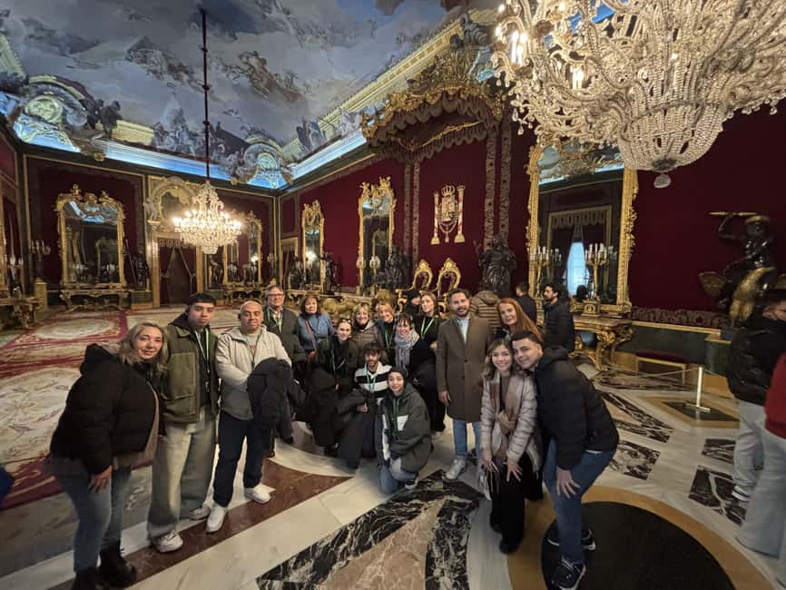 Madrid: Guided Visit to the Royal Palace - Starting Points and Tour Duration
