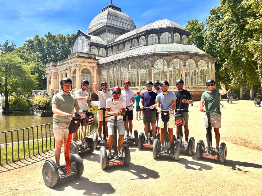 Madrid: Iconic Retiro Park Segway Tour - Starting Point at Avenida Menéndez Pelayo, 9