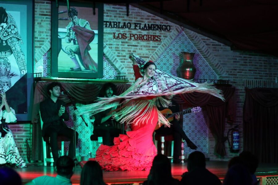Madrid: Los Porches Flamenco Show with Tapas and Wine Ticket - The Setting of Los Porches: Spanish Style and Artistic Atmosphere