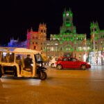 Madrid: Private Christmas Lights Tour by Eco Tuk-Tuk - The Route: From Alcala Gate to Museo del Prado