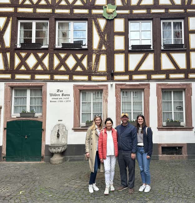 Mainz: guided evening tour of the Rhine riverbank/old town in German and English - Starting at the Rhine: Meeting Point and Route Overview