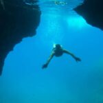Makarska: 3 island, Cave, Cliffs, Jelsa, Lagoon, Golden Horn - Visiting the Little Blue Cave for Snorkeling