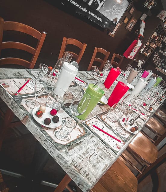 Malta: Cocktail and Chocolate Masterclass - Starting Point at Malta Chocolate Factory Near Bugibba Square