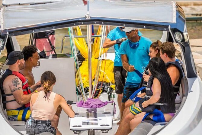 MALTA - Go & Fun Parasailing Free Photos & Videos - The 12-Minute Parasailing Flight Over Malta’s Coastline