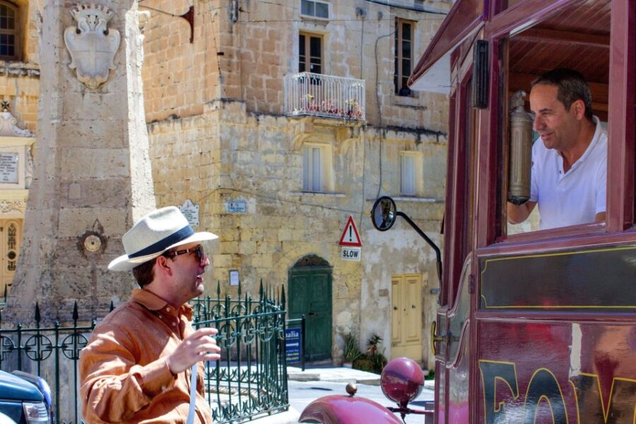 Malta: Vintage Bus Ride through the Three Cities - A Nostalgic Ride in a 1928 Vintage Bus