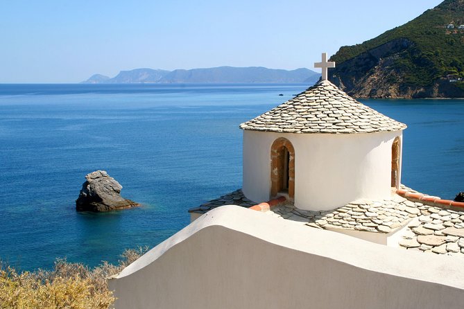 Mamma Mia Highlights, Skopelos island - Visiting Kastani Beach: The Films Iconic Shoreline