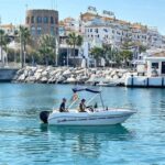 Marbella: Boat Rental drive yourself with Dolphin Sighting - The Convenience of a No-License Boat Rental in Marbella