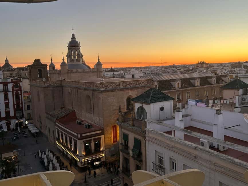Marbella/Estepona: VIP Seville City Tour incl. Tapas & setas with a view - Sampling Authentic Tapas in Seville’s Culinary Hotspot