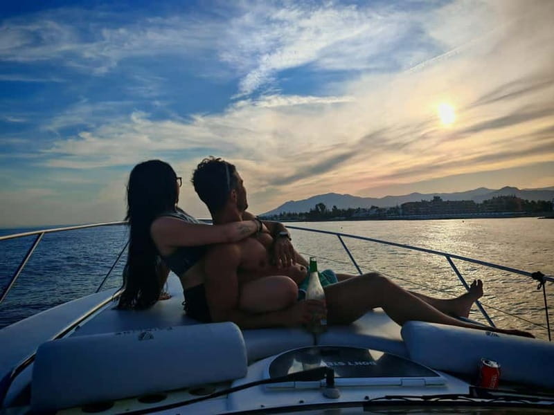 Marbella: Sunset on a Shared Yacht with Cava and Strawberries - Starting Point at Pier 4: Easy and Convenient Access