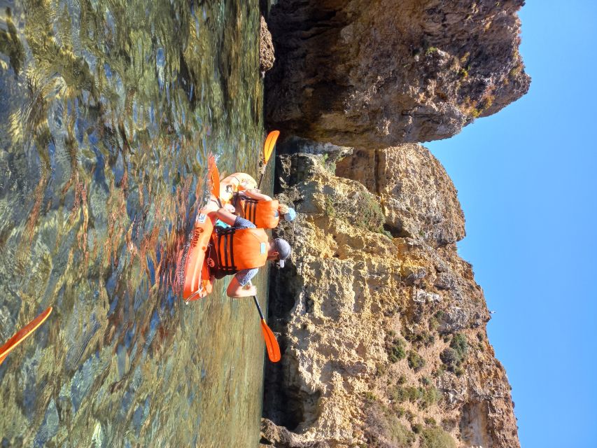 Marina de Lagos: Ponta da Piedade Kayaking Tour - The Kayaking Itinerary and Notable Stops