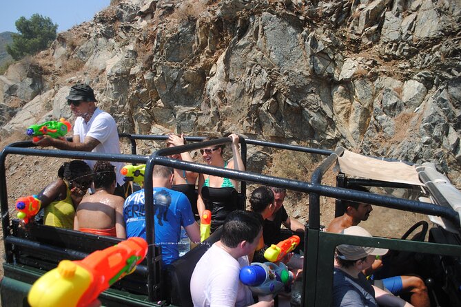 Marmaris & Icmeler Jeep Safari w/Water Fight, Colour & Foam Party - Walk Around the Ancient Oak Tree and Make Wishes