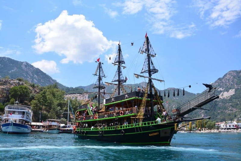 Marmaris: Pirate Cruise, Lunch, Soft Drinks - The Pirate-Themed Boat: Davy Jones and Its Three Decks