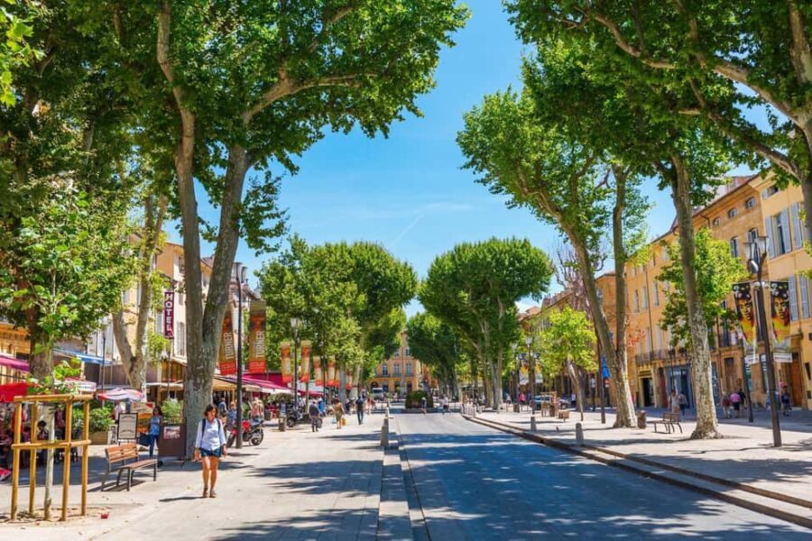 Marseille: Aix-en-Provence Private Tour - Exploring Cours Mirabeau: The Heart of Aix