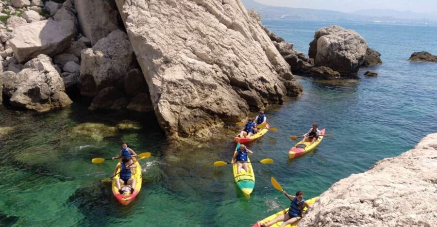 Marseille: Côte Bleue Calanques Half-Day Kayak Tour - Navigating the Côte Bleue: From Estaque to Carry-le-Rouet