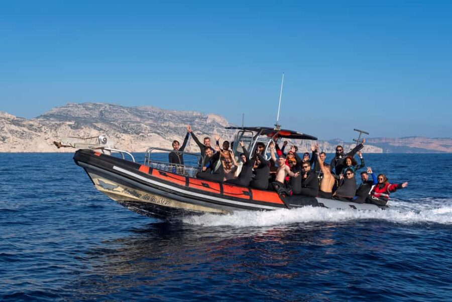Marseille: Dive and Snorkel Adventure - The Speedboat Transfer to Calanques National Park