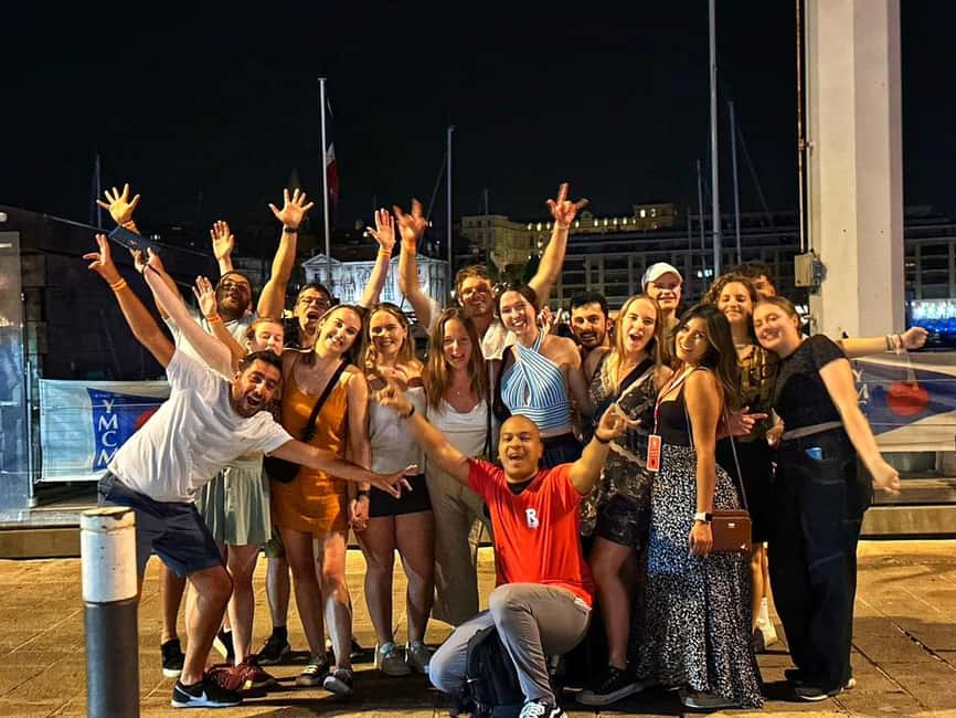 Marseille Pub Crawl: Explore by Night Meet, Mingle & Party - Starting Point at The People Hostel in Marseille