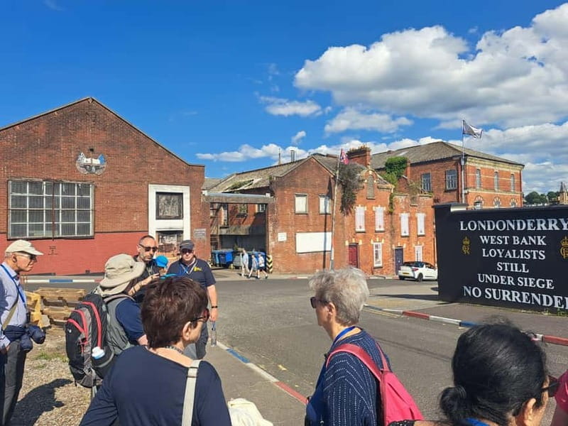 Marvel at the Street Art & Murals - Starting at the Visit Derry Information Centre in Waterloo Place