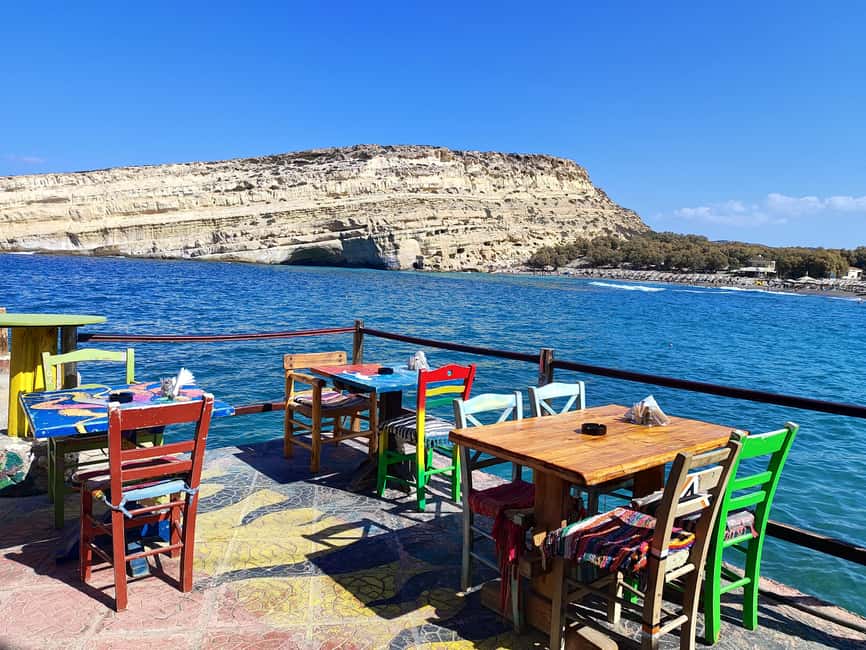 Matala Beach +Caves,Phaistos Palace & Southern Charm Private - Discovering Matala Beach & Its Historic Caves