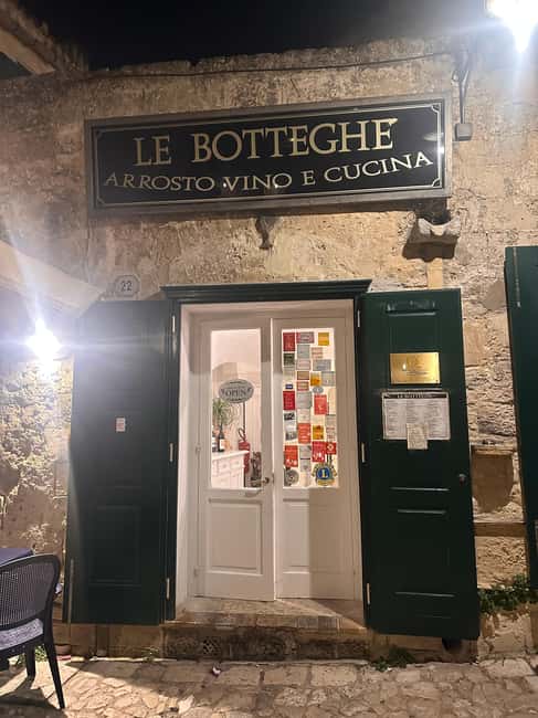Matera: Traditional Lucanian Dinner with Wine - The Unique Setting in Sasso Barisano