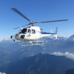 Matterhorn helicopter tour - longest scenic flight from Bern over the Swiss Alps - Unique Views of Glaciers and Mountain Huts