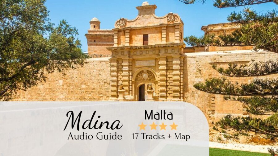 Mdina Audio Tour with Map and Directions - The Highlights of Mdina’s Main Sites
