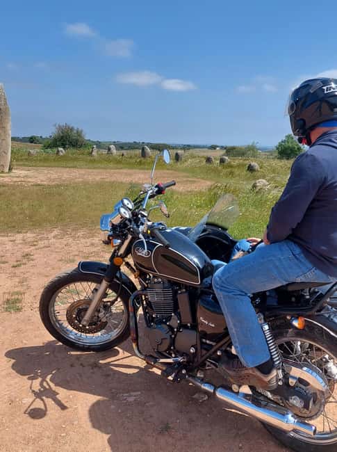 Megalithic & Medieval tour on a sidecar Évora - From Roman Roots to Medieval Glory in Évora