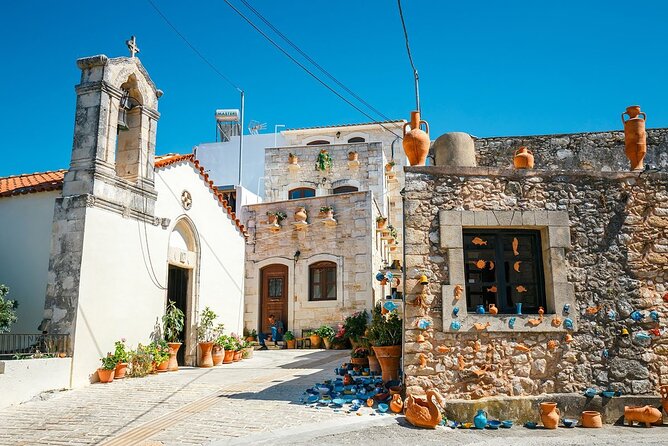 Melidoni Cave Margarites Arkadi Half Day Tour from Rethymno - Strolling Through Margarites: Crete’s Pottery Capital