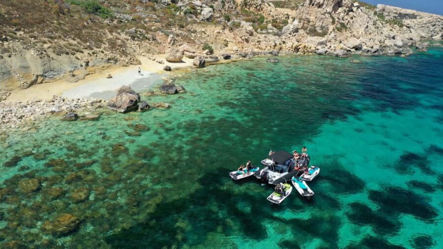Mellieha: Comino & Blue Lagoon Jet Ski Safari Tour - Riding a Sea-Doo: Speed, Control, and Fun