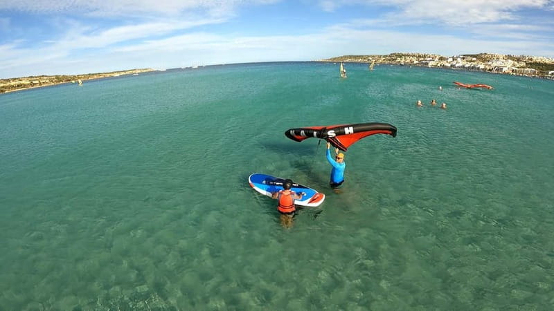 Mellieha: Introduction To Wing Foiling (course) - What the 6-Hour Wing Foiling Course Covers
