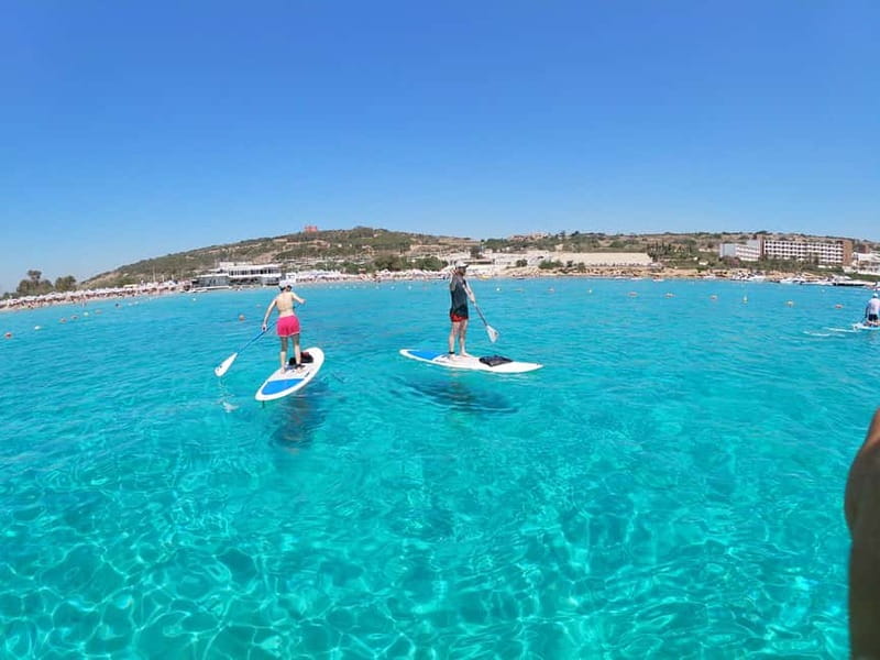 Mellieha: Stand-Up Paddleboarding Lesson - Starting Point: Mellieha Bay in Malta