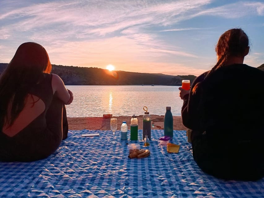 Menorca wakes up: Breakfast at sunrise - Catch the Sunrise at Cala Algaiarens