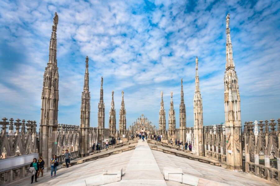 Milan: Cathedral and Terraces Guided Tour with Tickets - Inside Milan’s Majestic Cathedral, the Duomo