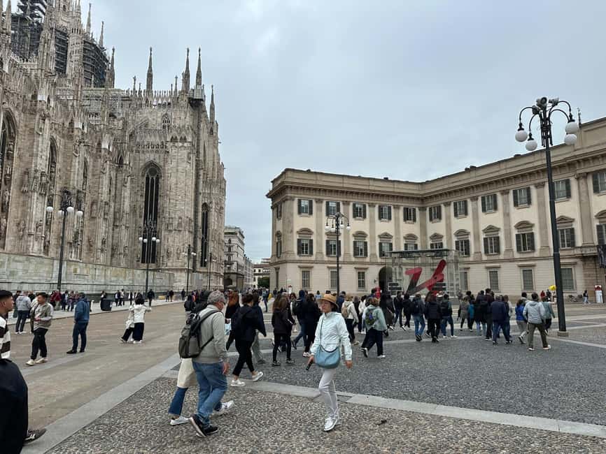 Milan: Main Highlights Walking Tour - Meeting Point at the Duomo di Milano
