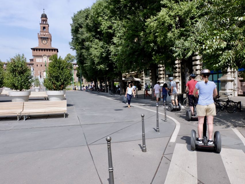Milan: SEGWAY Tour with Live Tourist Guide 3 hours & half - Discovering Milan’s Most Famous Landmark: Castello Sforzesco
