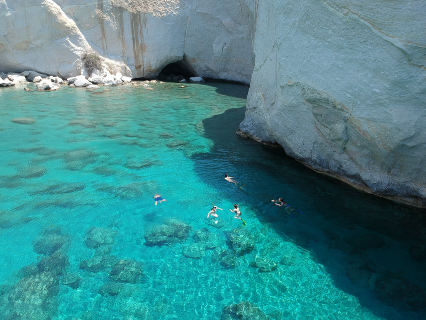 Milos: Full-Day Catamaran Cruise with Paddle Board - Departure from Adamas Port in Milos