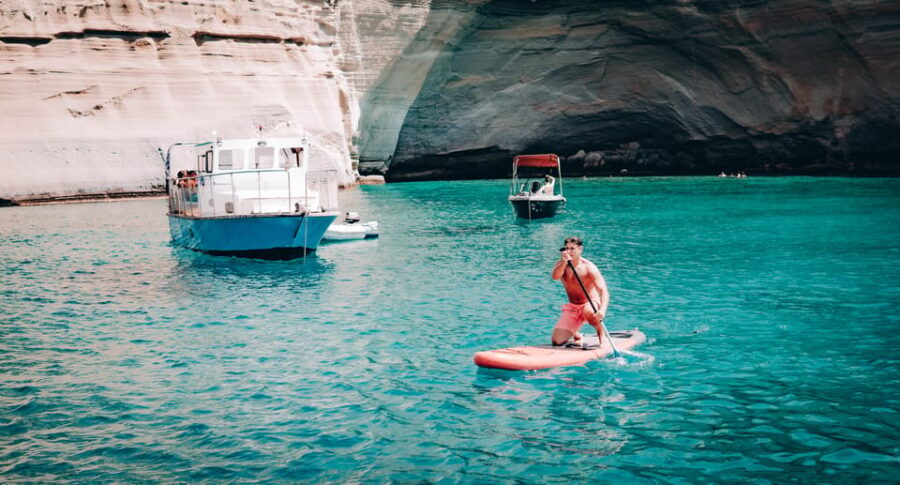Milos: Kleftiko Morning Catamaran Cruise with Lunch & Drinks - Departure from Adamantas Port Begins Your Milos Adventure